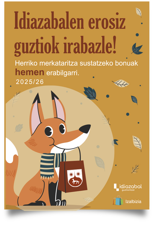 Idiazabalgo Udala - Kartela